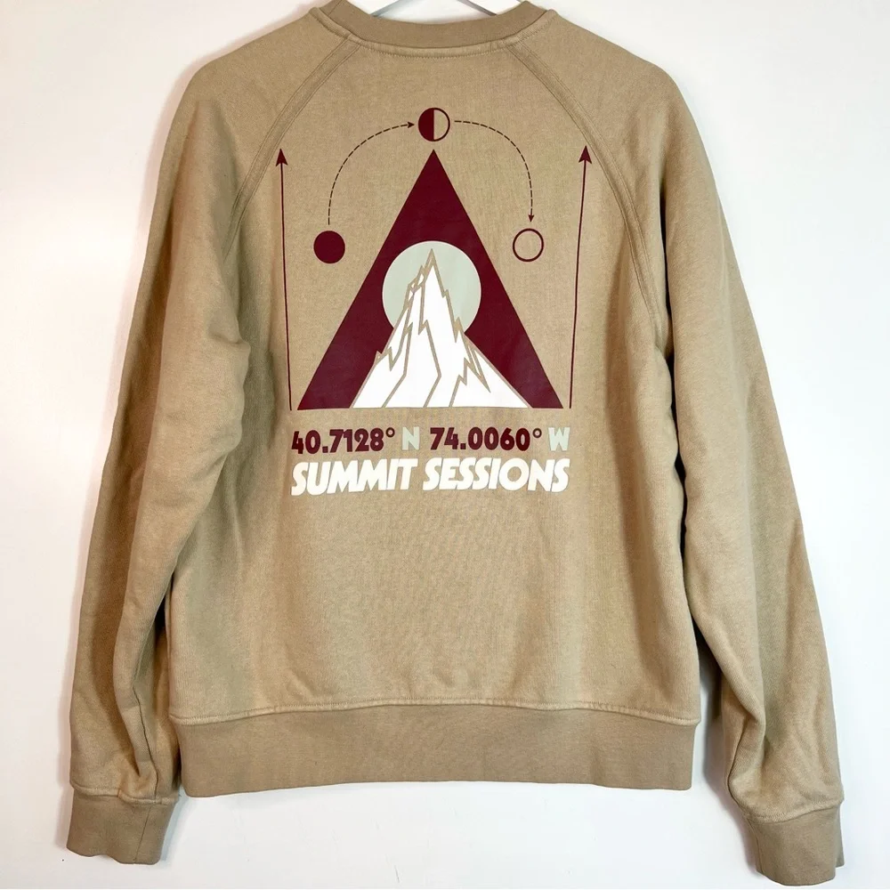 Kith Summit Sessions Crewneck Sweatshirt Ancient Fossil Size XS - Picture 2 of 6